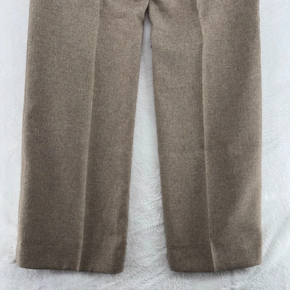 Vintage Levis Action Suit Mens 40L Tan Brown 2 Piece Blazer Trousers 33x32